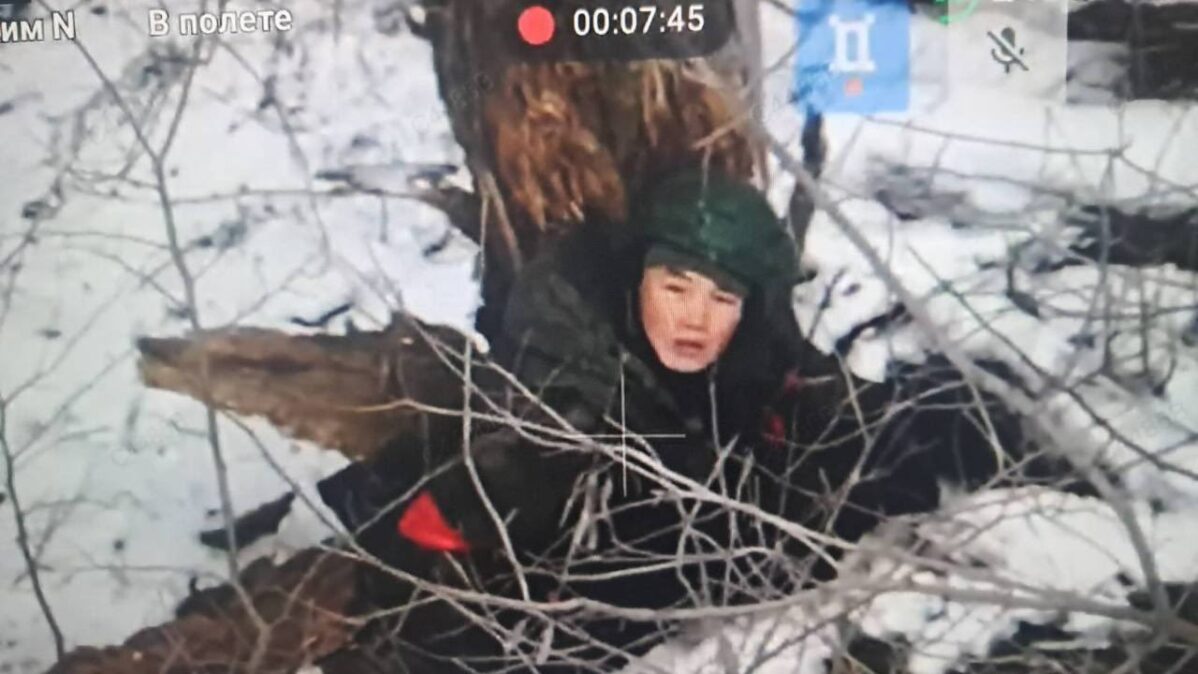 Солдат КНДР, участвующий в боевых действия в Курской области
