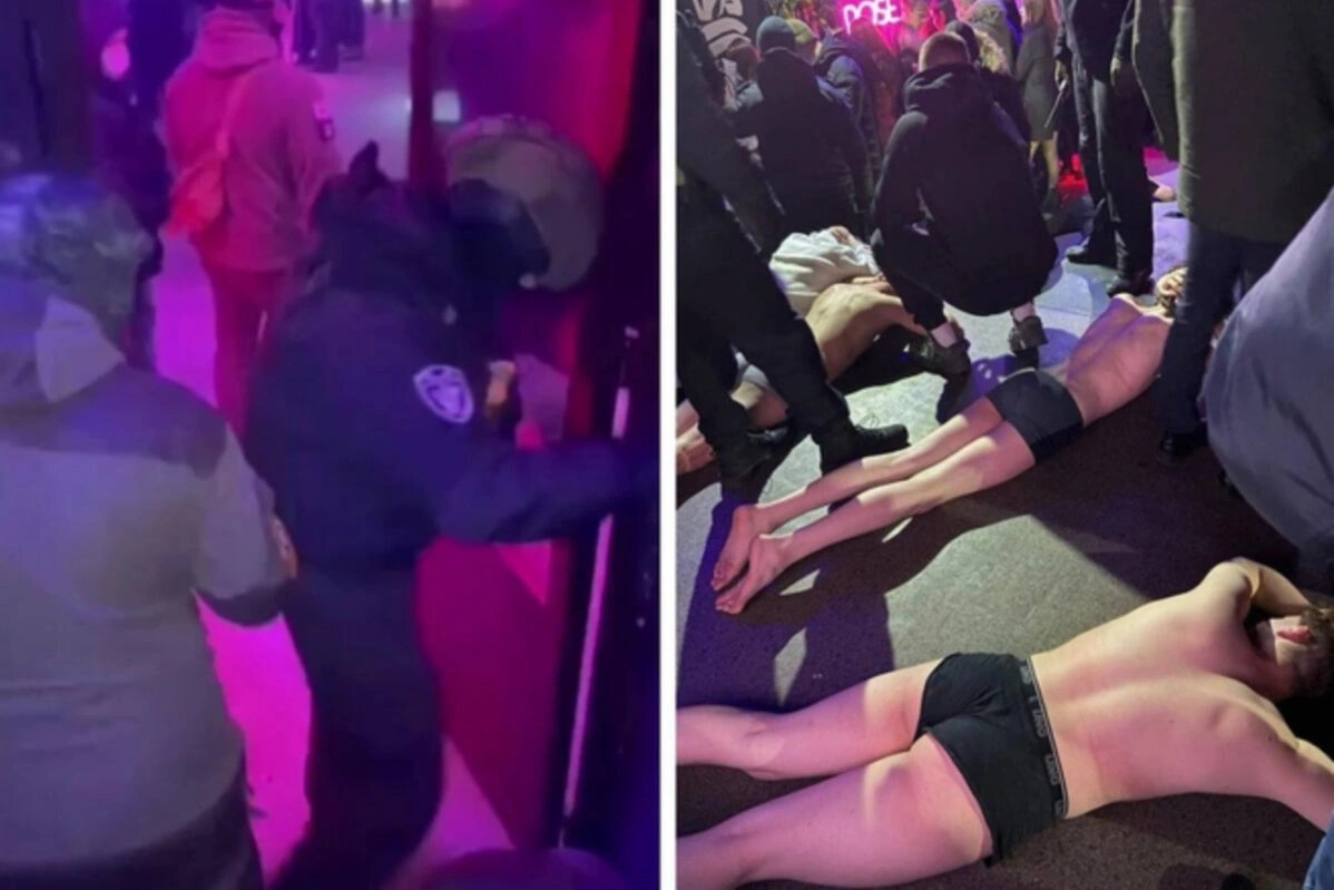 Полицейский рейд в ночном клубе Pose в Оренбурге