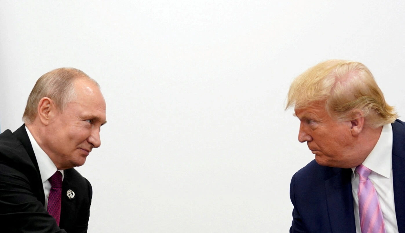 Встреча Дональда Трампа и Владимира Путина в Японии в 2019 году