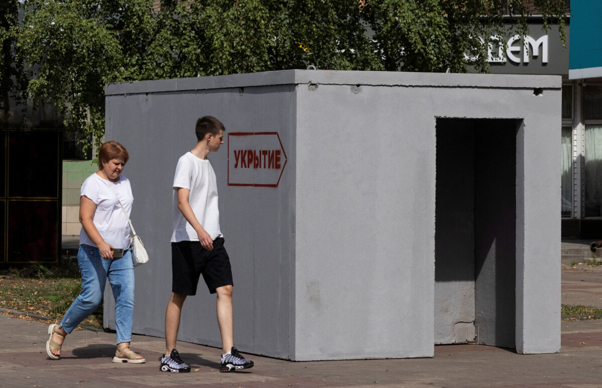 Новое железобетонное бомбоубежище в Курске