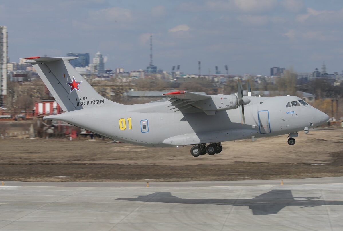 Ил-112В стал первым военно-транспортным самолётом, разработанным в России с нуля в постсоветский период